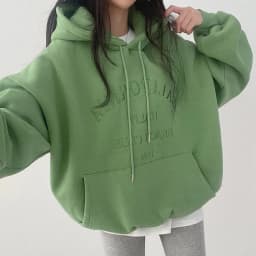 Woman 2025 Autumn and Winter Street Loose Embroidery Casual Hoodies New Plush Hooded Sweatshirt Women Sweatshirts