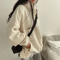 Woman 2025 Autumn and Winter Street Loose Embroidery Casual Hoodies New Plush Hooded Sweatshirt Women Sweatshirts