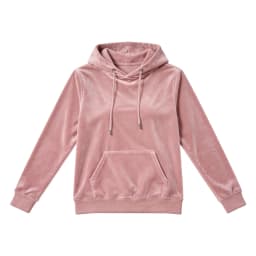 Women Velvet Hoodie Sweatshirt Long Sleeve Drawstring Hood Pocket Solid Velour Pullover Top Casual Soft Autumn Winter Streetwear