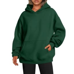 Casual Hoodie Pocket Loose Fit Streetwear with Street Style Mid Length Regular Thickness Hooded Autumn Long Sleeve Women Hoodie