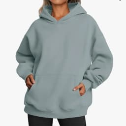 Casual Hoodie Pocket Loose Fit Streetwear with Street Style Mid Length Regular Thickness Hooded Autumn Long Sleeve Women Hoodie