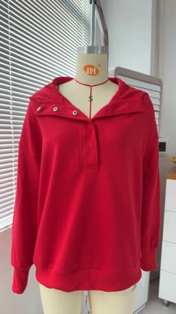 Casual Hooded Loose Fit Hoodie with Hooded Neckline American and European Style Streetwear Mid Length Autumn Single Women Hoodie
