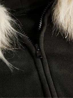American Retro Y2K Waist-Cinched Fur Collar Hooded Sweatshirt Solid Color Coat for Women's Autumn and Winter Zipper Slimming Top