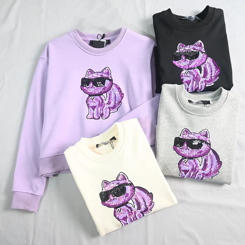 American Style round Neck Sweatshirt Long Sleeve Casual Multi-Color Choices Comfortable Hoodie for Women Autumn 2024