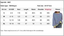 Striped Loose Fit Hoodie Mid Length Hip Hop with Long Sleeve Pullover Regular Sleeve Streetwear Plaid Autumn Women Sweatshirts