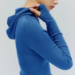 Neploe Knit V Neck French Style Advanced Hooded Knit Tops Slim Solid Korea Exquisite All-match Undershirt High Street Moda Hoody