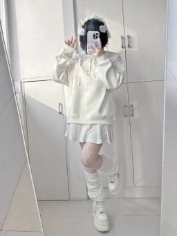 Japanese Style Subculture Cute Sweet Girl Pullover Solid Y2k Women Autumn Loose Casual Fashion Hoodie Sweatershirt