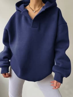 Loose Fit Hooded Hoodie Regular Length American and European Style with Single Pullover Regular Thickness Autumn Women Hoodie