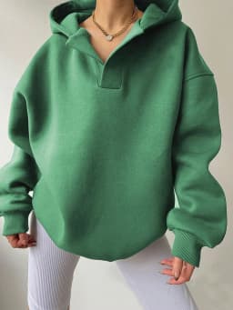 Loose Fit Hooded Hoodie Regular Length American and European Style with Single Pullover Regular Thickness Autumn Women Hoodie