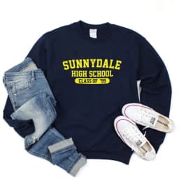 Buffy The Vampire Slayer sweatshirt Sunnydale High School shirt Aesthetic Vampire Sunnydale Sweater trendy crewneck sweatshirts