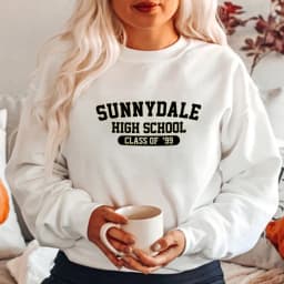 Buffy The Vampire Slayer sweatshirt Sunnydale High School shirt Aesthetic Vampire Sunnydale Sweater trendy crewneck sweatshirts
