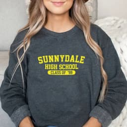 Buffy The Vampire Slayer sweatshirt Sunnydale High School shirt Aesthetic Vampire Sunnydale Sweater trendy crewneck sweatshirts