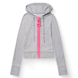 American Style Millennium Spicy Girls Chic Zipper Hooded Sweatshirt High Street Trendy Retro Fashion Versatile Zipper Sweatshirt