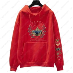 ACOTAR Velaris Sarah J Maas Sweatshirt Sleeve Print Hoodie Feyre Archeron Rhysand High Lord Pullover Drop Shoulder Tracksuit