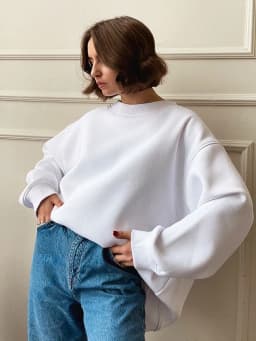 Loose Fit Pullover Hoodie Mid Length Streetwear with No Closure Regular Sleeve Regular Thickness Long Sleeve Women Sweatshirts