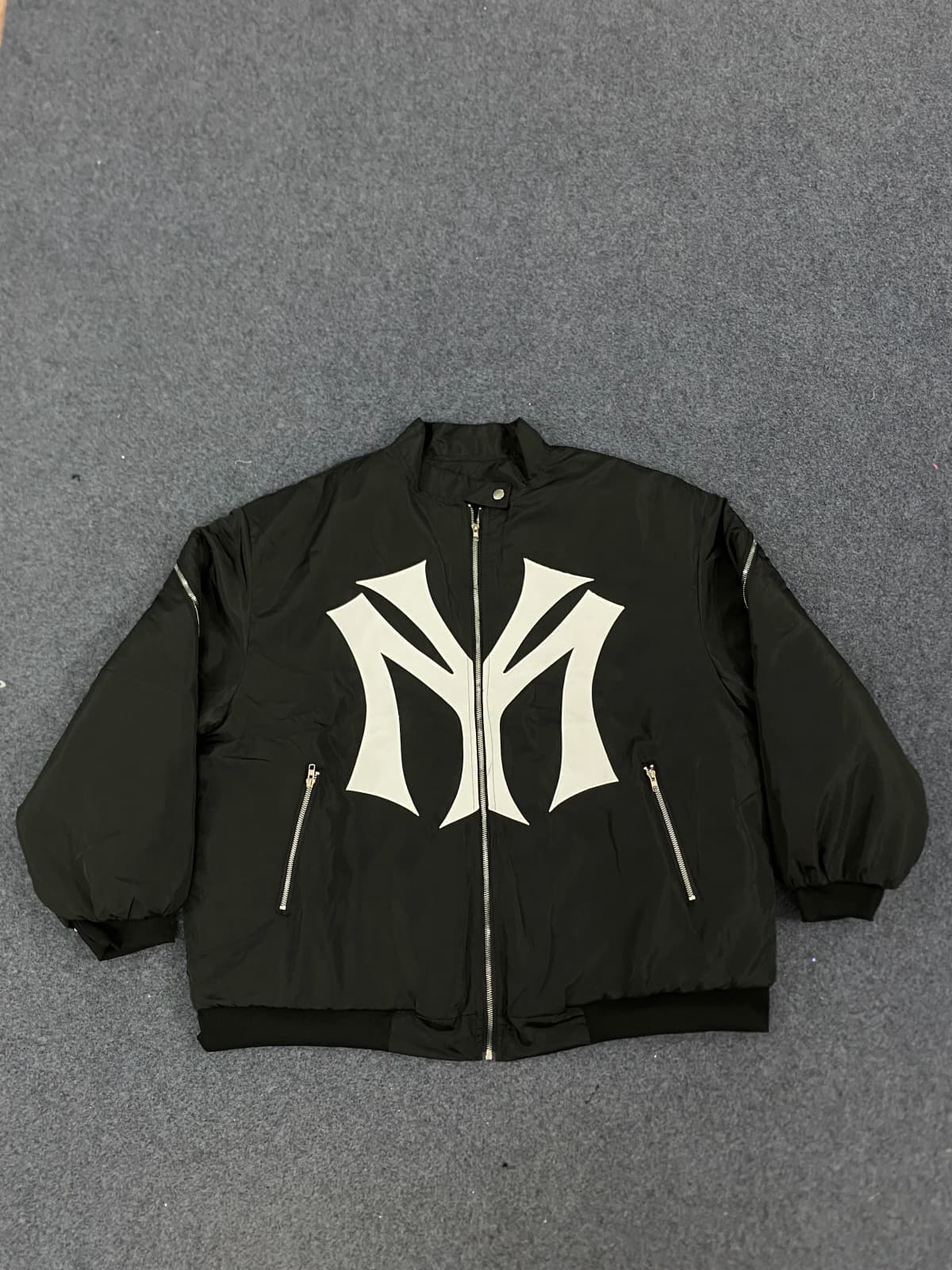 Y2K autumn and winter new hoodie zipper jacket unisex design sense zipper style hip-hop style simple daily versatile