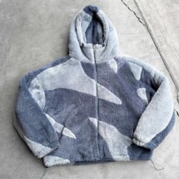 Gothic High Street Trendy Brand Fashion Polar Fleece Zipper Coat Women Y2k Personality High Collar Oversized Jacket Unisex Top