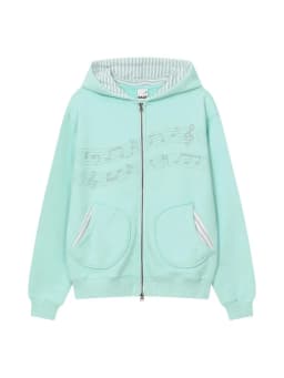 2026 Women's Clothing Korean Zip-up Hoodies Jackets Ropa Mujer Chic Y2k Tops Hooded Print Pockets Casual Fashion Hoodie Coats