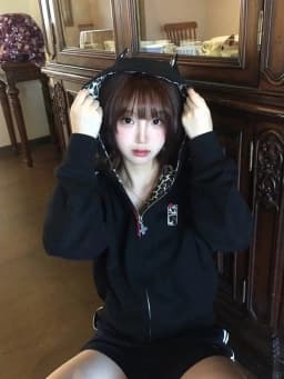 Retro American Early Autumn Women's Loose Hoodie Devilish Leopard Print Zipper Open Cardigan Jacket Casual Comfortable Style