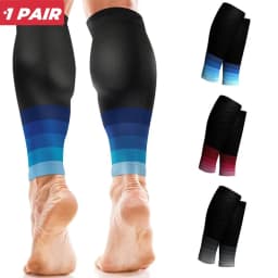 1Pair Calf Compression Sleeves Running Leg Sleeve 20-30Mmhg Socks For Shin Splint Men Women Varicose Vein Fatigue Relief