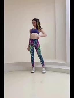 New 3D Print Tie Dye Sports Pants Women Seamless Leggings High Waist Fitness Push Up Leggings Gym Clothing Workout Tights