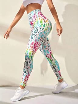 New 3D Print Tie Dye Sports Pants Women Seamless Leggings High Waist Fitness Push Up Leggings Gym Clothing Workout Tights