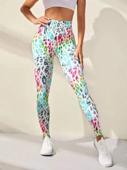 New 3D Print Tie Dye Sports Pants Women Seamless Leggings High Waist Fitness Push Up Leggings Gym Clothing Workout Tights