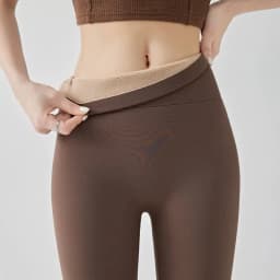 Women's Plus Velvet Thicken Leggings Autumn Winter Elastic Tight Warm Shark Pants Woman Korean High Waist Slimming Yoga Leggings