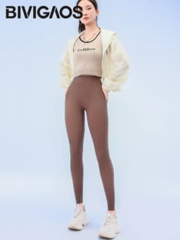 BIVIGAOS Summer Ultra-Thin Skin Sunscreen Leggings Women High Elastic Transparent Facial Mask Underwear Tight Sexy Sport Legging