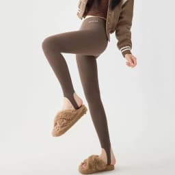 2026 New Women Step On Foot Leggings Autumn Winter Rabbit Fleece Thicken Warm Leggings Slim Yoga Fitness Sports Shark Leggings