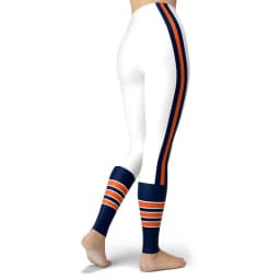 Women Striped Plus Size Leggins Hagh Waist Skinny Femme Gym Blue Leggins Shapewear Elastic Printed Workout Pants Outwear