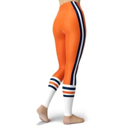 Women Striped Plus Size Leggins Hagh Waist Skinny Femme Gym Blue Leggins Shapewear Elastic Printed Workout Pants Outwear