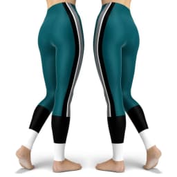 Women Striped Plus Size Leggins Hagh Waist Skinny Femme Gym Blue Leggins Shapewear Elastic Printed Workout Pants Outwear