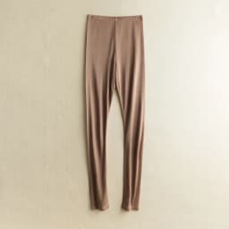 2025 Women's Fashion Autumn and Winter Clothing 23% Natural Mulberry Silk Slim Fit Breathable Hip Lifting Elastic Leggings