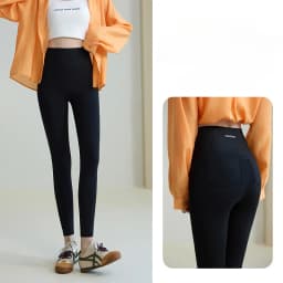 2025 New Shark Pocket Pants High Waist Abdomen in Women Yoga Pencil Pants Slim Thin Casual Sports Fitness Leggings Stretch Tight