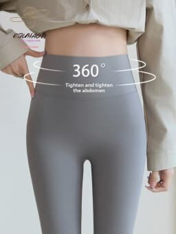 2025 New Shark Pocket Pants High Waist Abdomen in Women Yoga Pencil Pants Slim Thin Casual Sports Fitness Leggings Stretch Tight