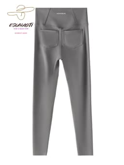 2025 New Shark Pocket Pants High Waist Abdomen in Women Yoga Pencil Pants Slim Thin Casual Sports Fitness Leggings Stretch Tight