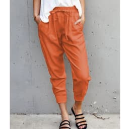 Pants Women Leggings New Pure Color Female Tall Waist Show Thin Trousers Nine Points Cheap Women Leggings OLN3386