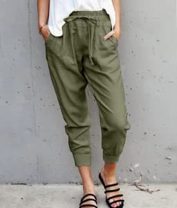 Pants Women Leggings New Pure Color Female Tall Waist Show Thin Trousers Nine Points Cheap Women Leggings OLN3386
