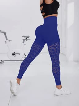High Waist Seamless Leggings Solid Hollow Out Sportswear Tummy Control Breathable Gym Jogging Quick Dry Push Up Yoga Pants