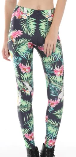 New Sexy Yoga Pants Peacock Prints Elastic Slim Fitness Gym Sport Workout Women Leggings Dropshipping