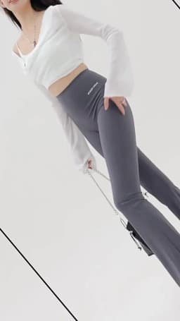 BIVIGAOS Spring Summer Sharkskin Micro Flared Leggings Women High Waist Slim-Fitting Flared Trousers Sexy Casual Legging Pants