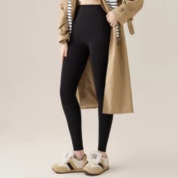 BIVIGAOS Autumn New Thin Cotton Leggings Women High Waist Sports Casual Leggings 40 Weave Knitting High Stretch Cotton Pants