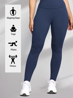 1/2/3/4PCS Women's High Waist Yoga Pants With Pocket Slim Leggings Tummy Control Lift Hips Running Workout Activewear Pants
