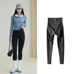 BIVIGAOS Spring Summer New Plum Red 3D Naked Feeling Sharkskin Leggings Women Slim Sexy Sport Yoga Push Up Fitness Leggings