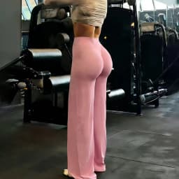 Yoga Fitness Wide Leg Pants Women 2026 Sexy High Waist Hip Lifting Gym Leggings Woman Quick Drying Running Sports Trousers Mujer