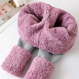 Plus Size High Waisted Fleece Lined Leggings Women Cloudlike Soft Thermal Pants Winter Thickened Warm Cotton Pants Wear Alone