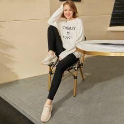 Amii Leggings Woman 2025 Winter New Warm Slim-fit Nine-point Female Legging Pants Casual Solid Versatile Woman Clothing12524023