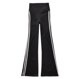 Fashion Stripe Flared Shark Pants Female Thin Style Leggings High Waist Hip Liftting Workout Running Skinny Yoga Leggings