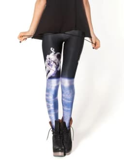 4XL Design Punk Rock Fashion Women Digital Print Galaxy Leggings Alice in Wonderland Blood Camouflage Pants Legging GL-22
